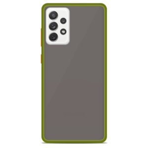 Θήκη Colored Buttons Samsung Galaxy A72 Χακί