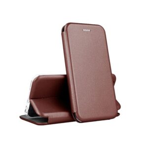 Θήκη Samsung Galaxy A41 Flip Curved Μπορντώ