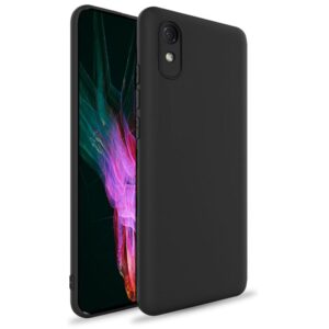Θήκη Xiaomi Redmi 9A / 9AT Premium Silicone Cotton Case Μαύρο