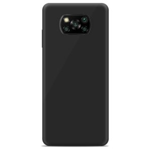 Θήκη Xiaomi Poco X3 / X3 Pro Premium Silicone Cotton Case Μαύρο
