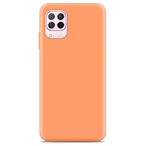 Θήκη Huawei P40 Lite Premium Silicone Cotton Case Σομόν