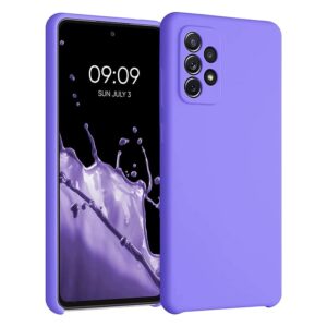 Θήκη Samsung Galaxy A72 Premium Silicone Cotton Case Βιολετί