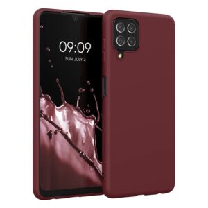 Θήκη λεπτή / Slim Samsung Galaxy A22 4G matte Μπορντώ