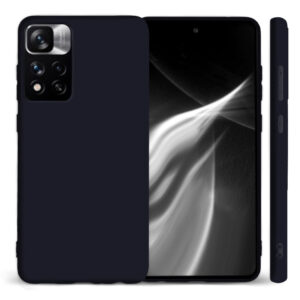 Θήκη Xiaomi Redmi Note 11 Pro 4G / 5G (EU) Premium Silicone Cotton Case Σκούρο Μπλέ
