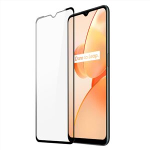 Premium X PRO+ Tempered Glass Full Face για Realme C31 Μαύρο