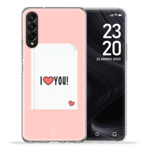Θήκη για Samsung Galaxy A50 / A30s / A50s Paper i Love You