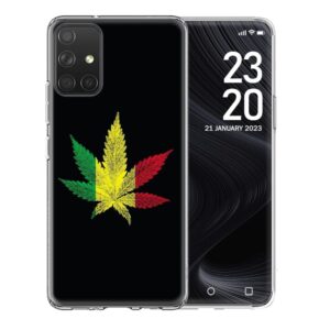 Θήκη για Samsung Galaxy A71 Cannabis Color
