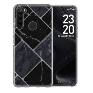 Θήκη για Xiaomi Redmi Note 8T Marble Black Squares