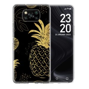 Θήκη για Xiaomi Poco X3 / X3 Pro Pineapple Black Gold