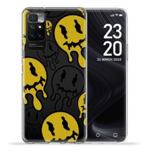 Θήκη για Xiaomi Redmi 10 / Redmi 10 2022 / Note 11 4G (CHINA) Smile Cracy Yelow