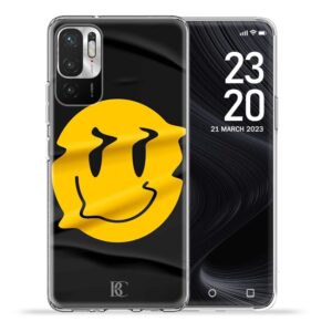 Θήκη για Xiaomi Redmi Note 10 5G / Poco M3 Pro Smile Wrinkled Yellow
