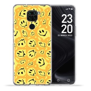 Θήκη για Xiaomi Redmi Note 9 Smile Pattern Yellow
