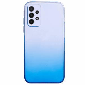 Θήκη Σιλικόνης 2mm για Samsung Galaxy A23 Διάφανo - Μπλέ